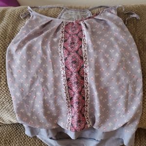 Spaghetti strap tank